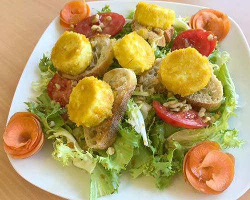 Salade de From’Jamy à dorer