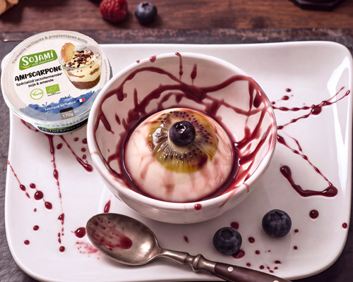 Oeil de Panacotta a l'Amiscarpone